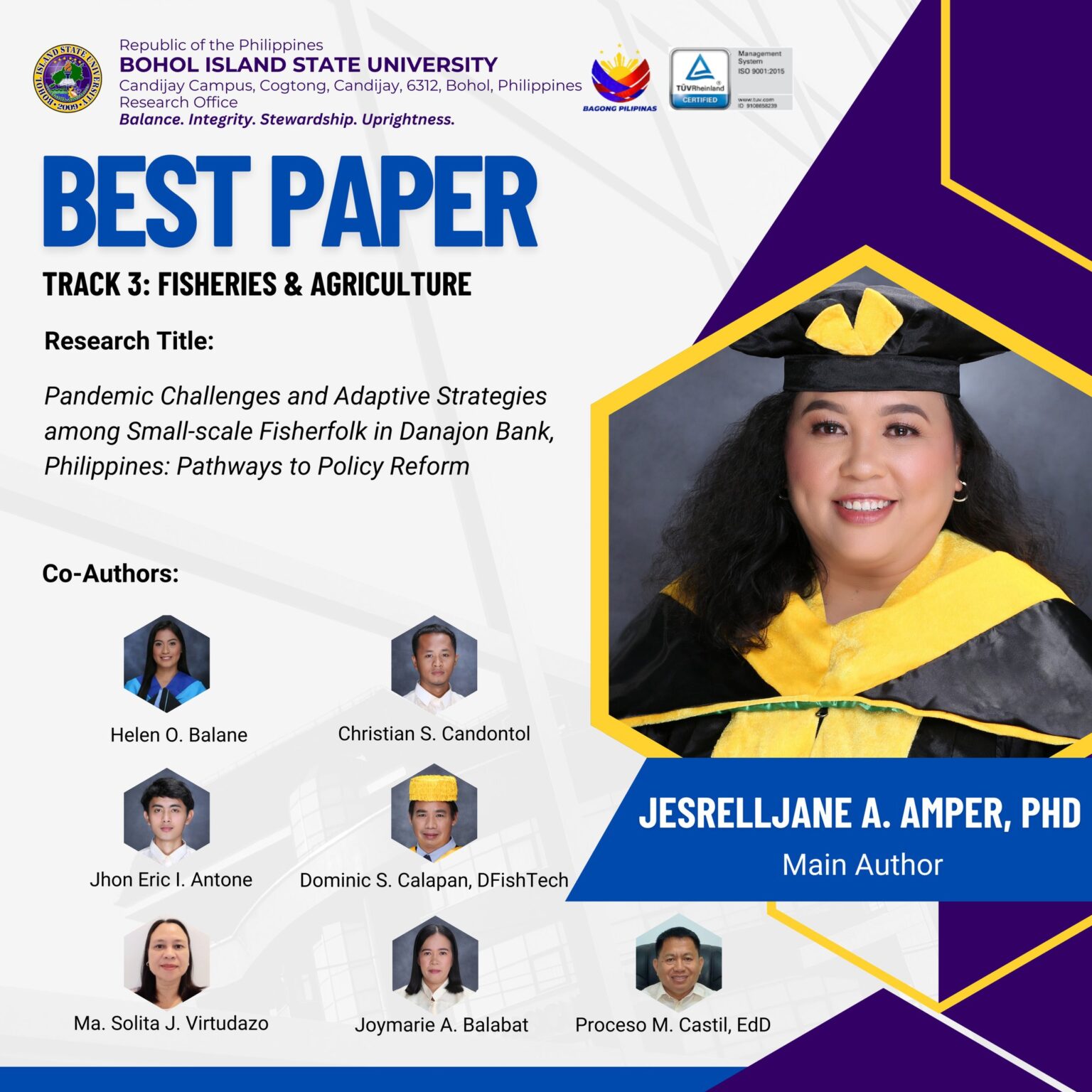 Celebrating Research Excellence at BISU! – photo 1
